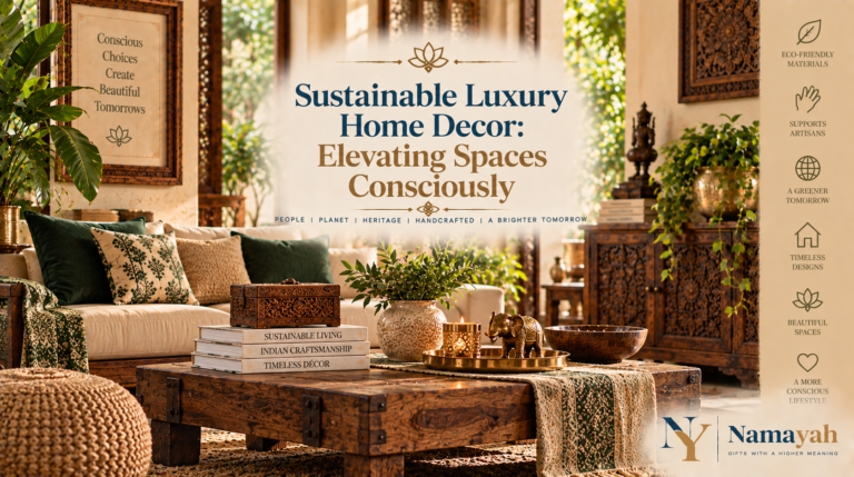 Sustainable Luxury Home Decor: Elevating Spaces Consciously