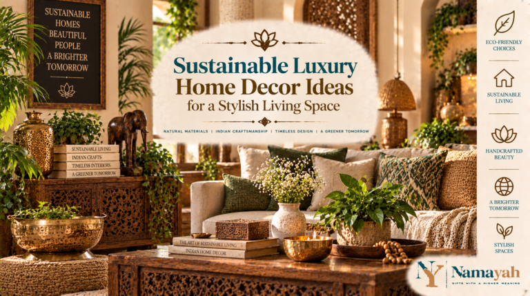 Sustainable Luxury Home Decor Ideas for a Stylish Living Space
