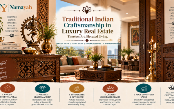Traditional Indian Craftsmanship in Luxury Real Estate