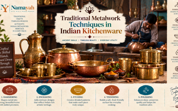 Traditional Metalwork Techniques in Indian Kitchenware