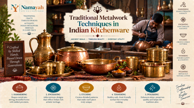 Traditional Metalwork Techniques in Indian Kitchenware