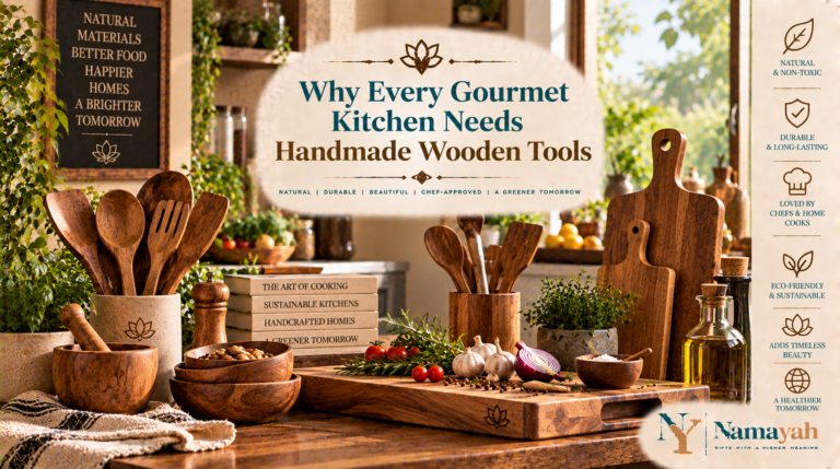 Why Every Gourmet Kitchen Needs Handmade Wooden Tools