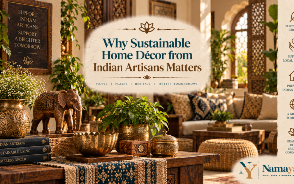 Why Sustainable Home Décor from Indian Artisans Matters