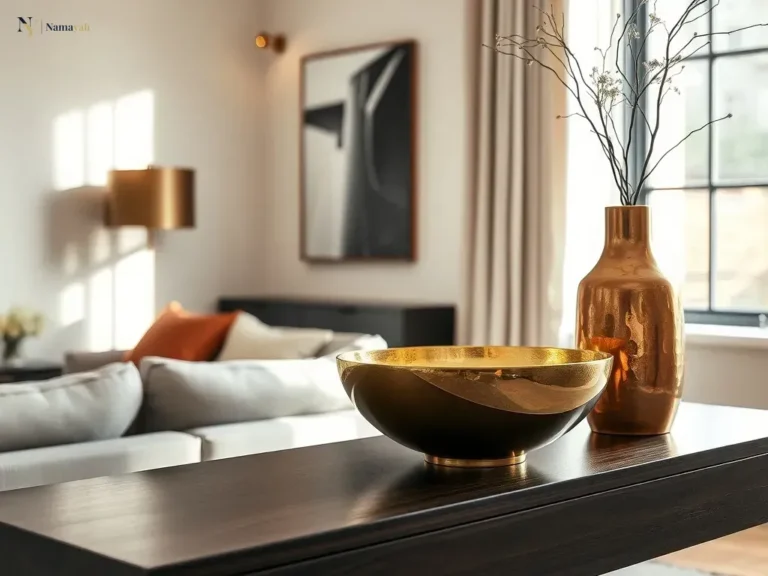 Styling Artisanal Metal Accents for a Luxury Home Interior