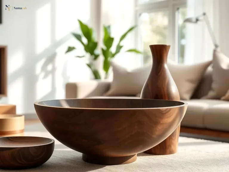 Styling Luxury Wooden Decor for a Timeless Home Aesthetic