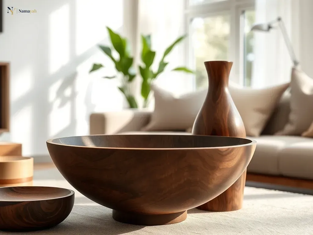 Styling Luxury Wooden Decor for a Timeless Home Aesthetic
