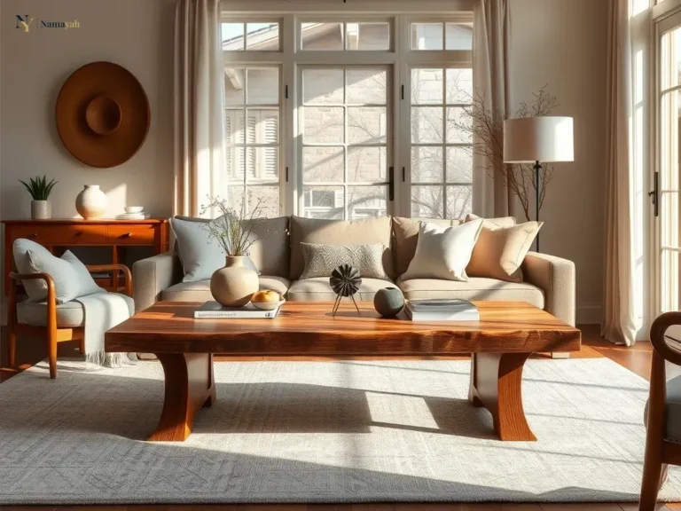 Styling Artisan Wooden Decor for a Sophisticated Home
