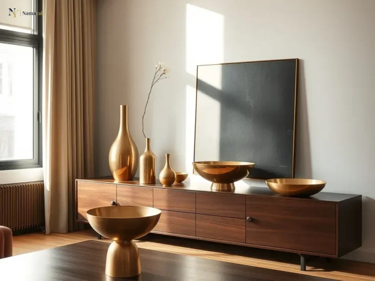 Styling Luxury Brass Home Accessories for Elegant Interiors