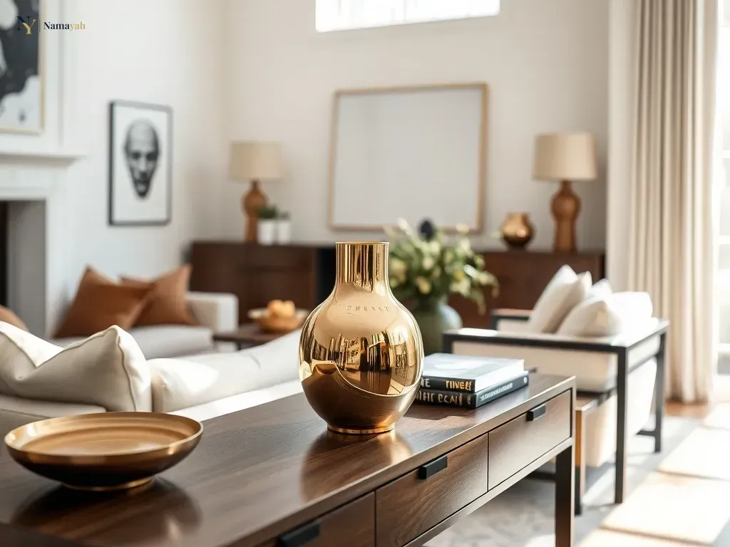 Styling Luxury Brass Accents for a Sophisticated Home
