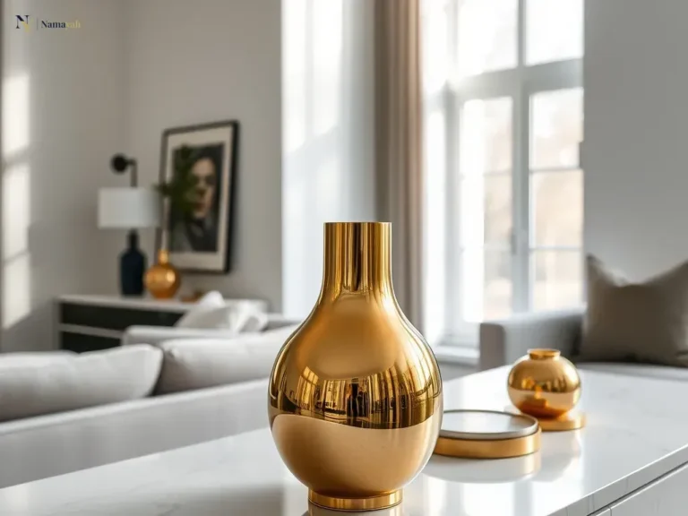 Styling Brass Home Accents for a Modern Luxury Interior