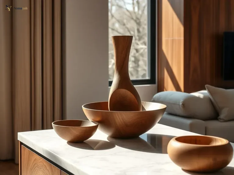 Styling Handmade Wooden Decor for a Sophisticated Home