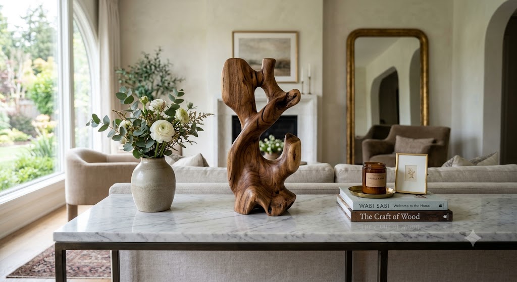 Selecting Handcrafted Wooden Home Accents for Luxury Spaces