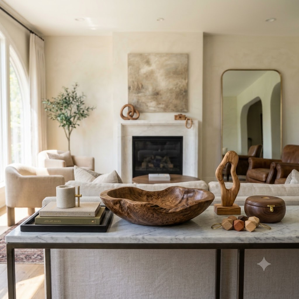 Styling Wooden Home Accessories for a Modern Luxury Look