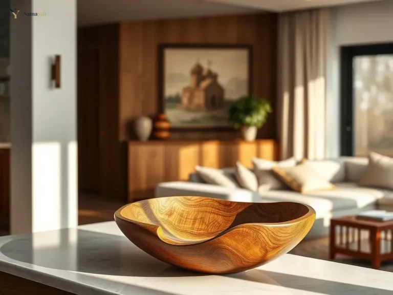 Styling Artisan Wooden Decor for a Sophisticated Home