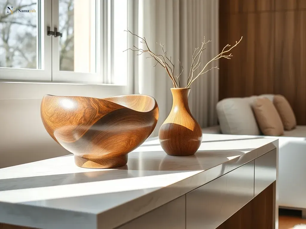 Styling Artisanal Wooden Home Decor for Elegant Interiors