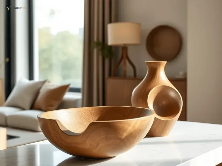 Styling Artisanal Wooden Home Decor for Elegant Interiors