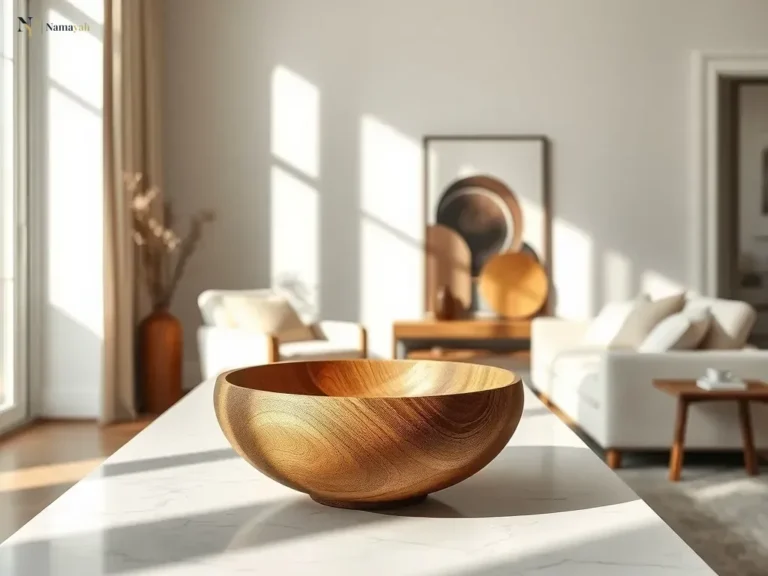 Styling Artisan Wooden Decor for a Sophisticated Home