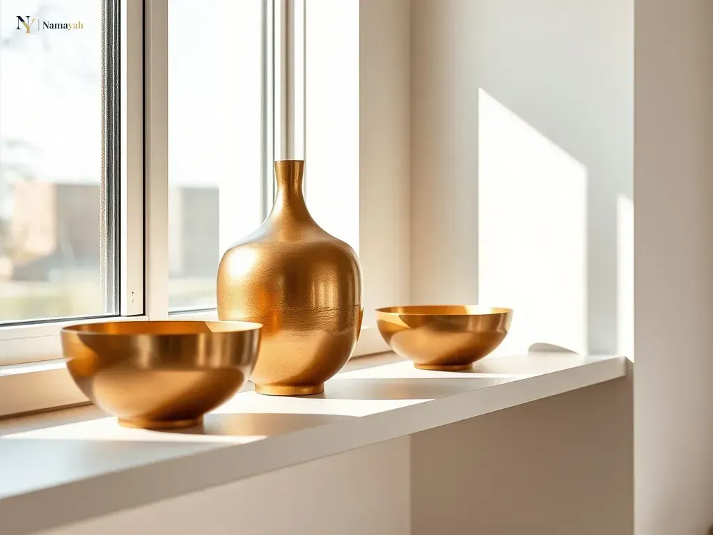 Styling Handcrafted Brass Accents for an Elegant Home