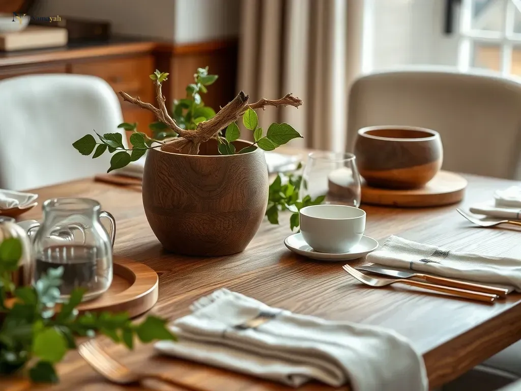 Styling Luxury Wooden Serveware for Elegant Home Hosting