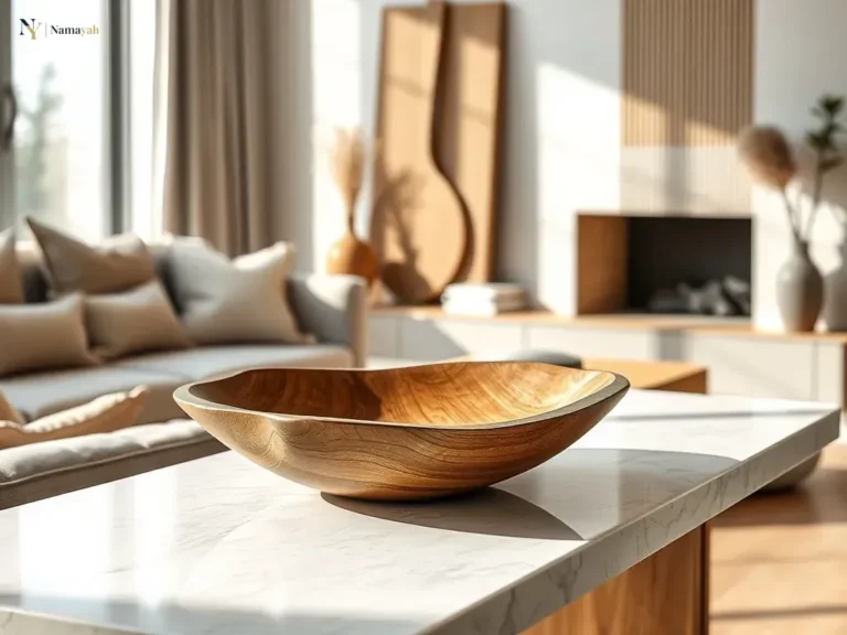 Styling Artisan Wooden Decor for a Sophisticated Home