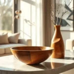 Styling Wooden Home Decor Pieces for an Elegant Interior