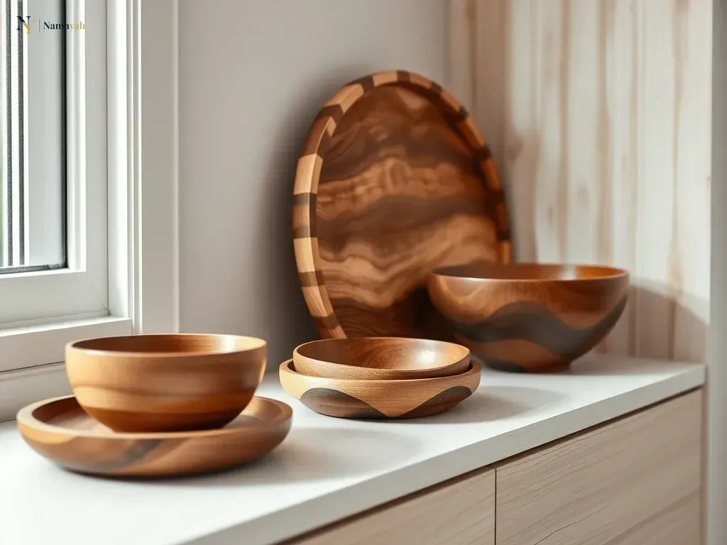 Styling Wooden Home Accessories for a Warm Modern Look