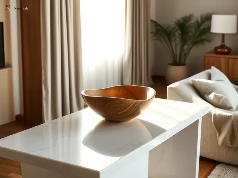 Styling Artisanal Wooden Home Decor for Elegant Spaces